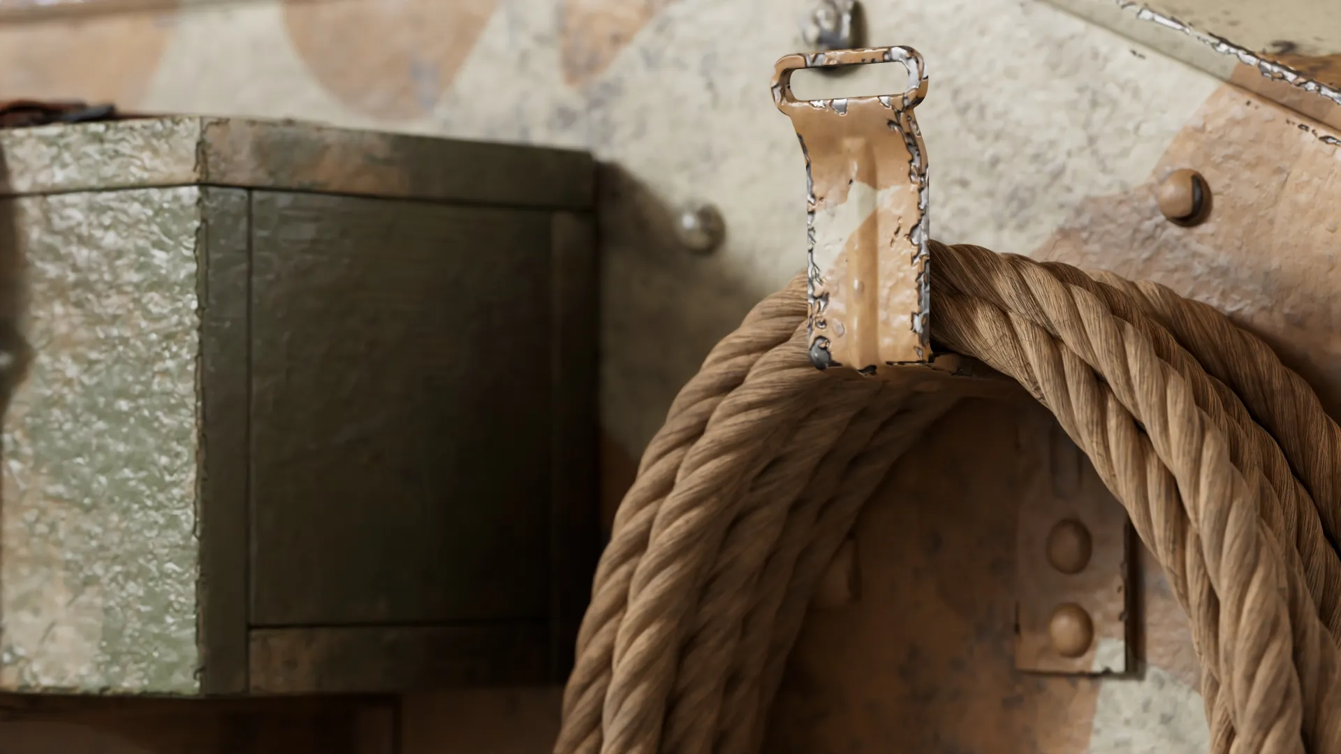 Rope of Renault FT Tank