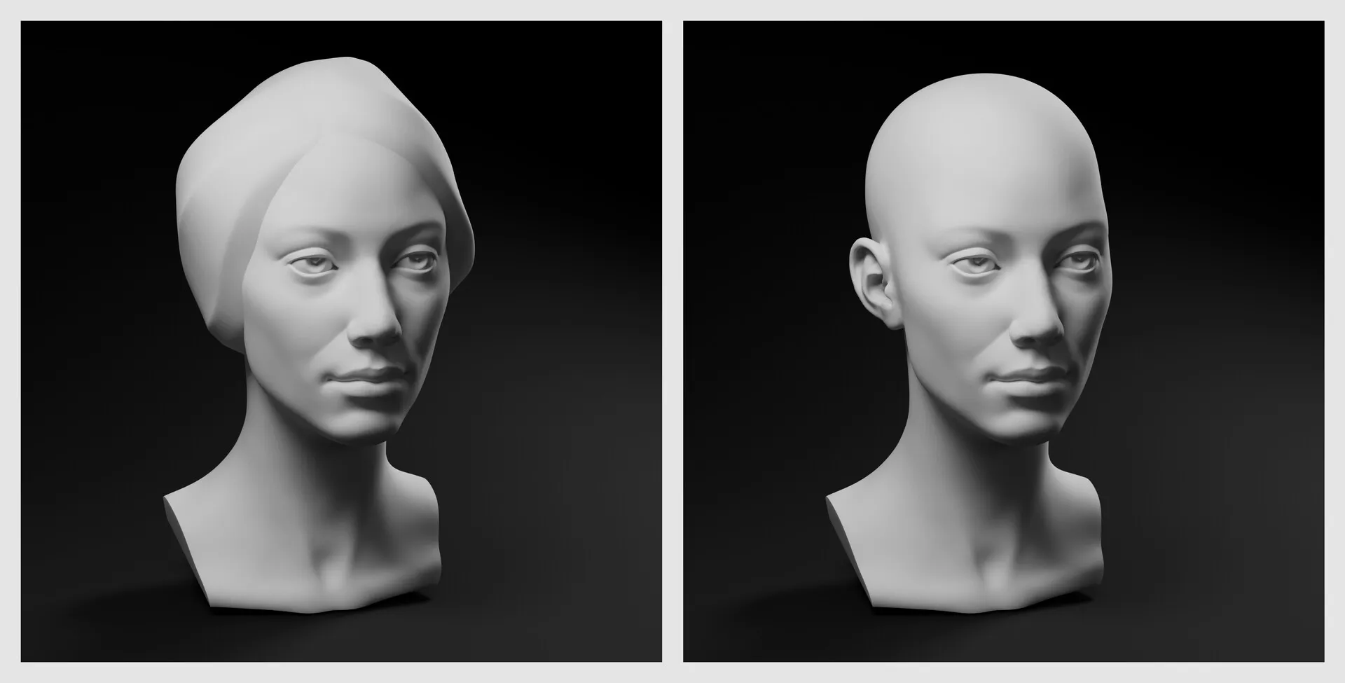 Female bust 02