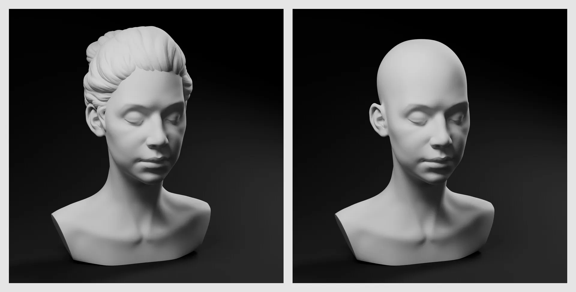 Female bust 03