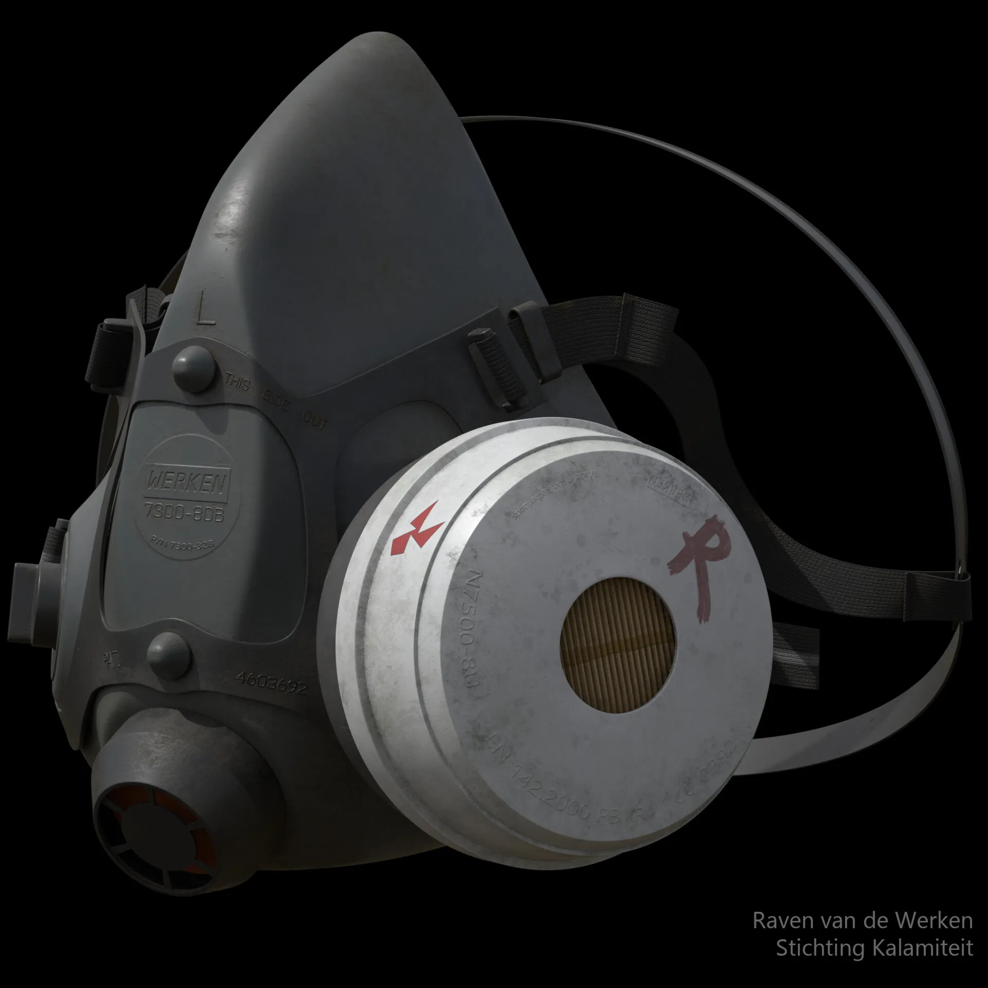 Respirator other side