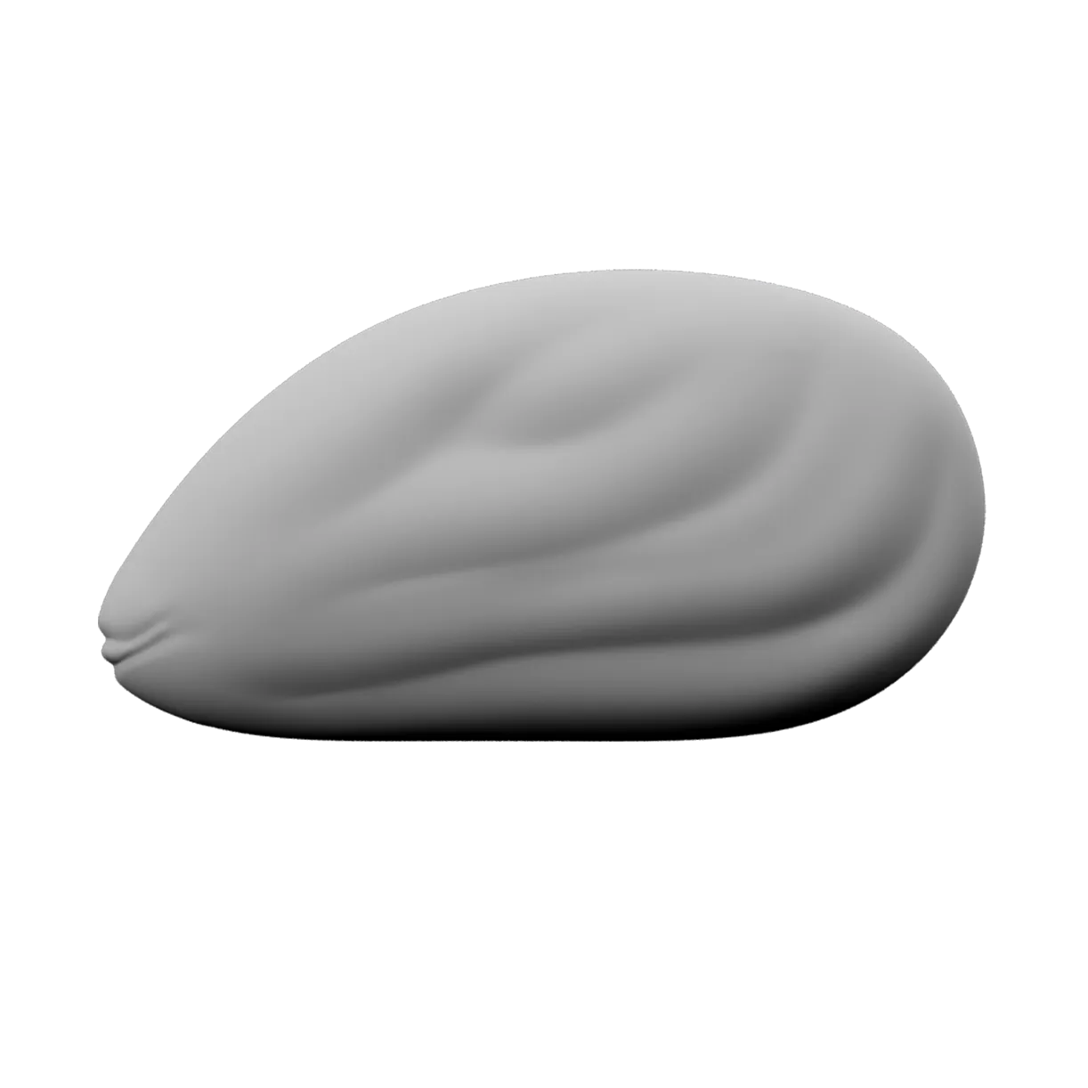 Flat render of MONKI BIO White almond butter