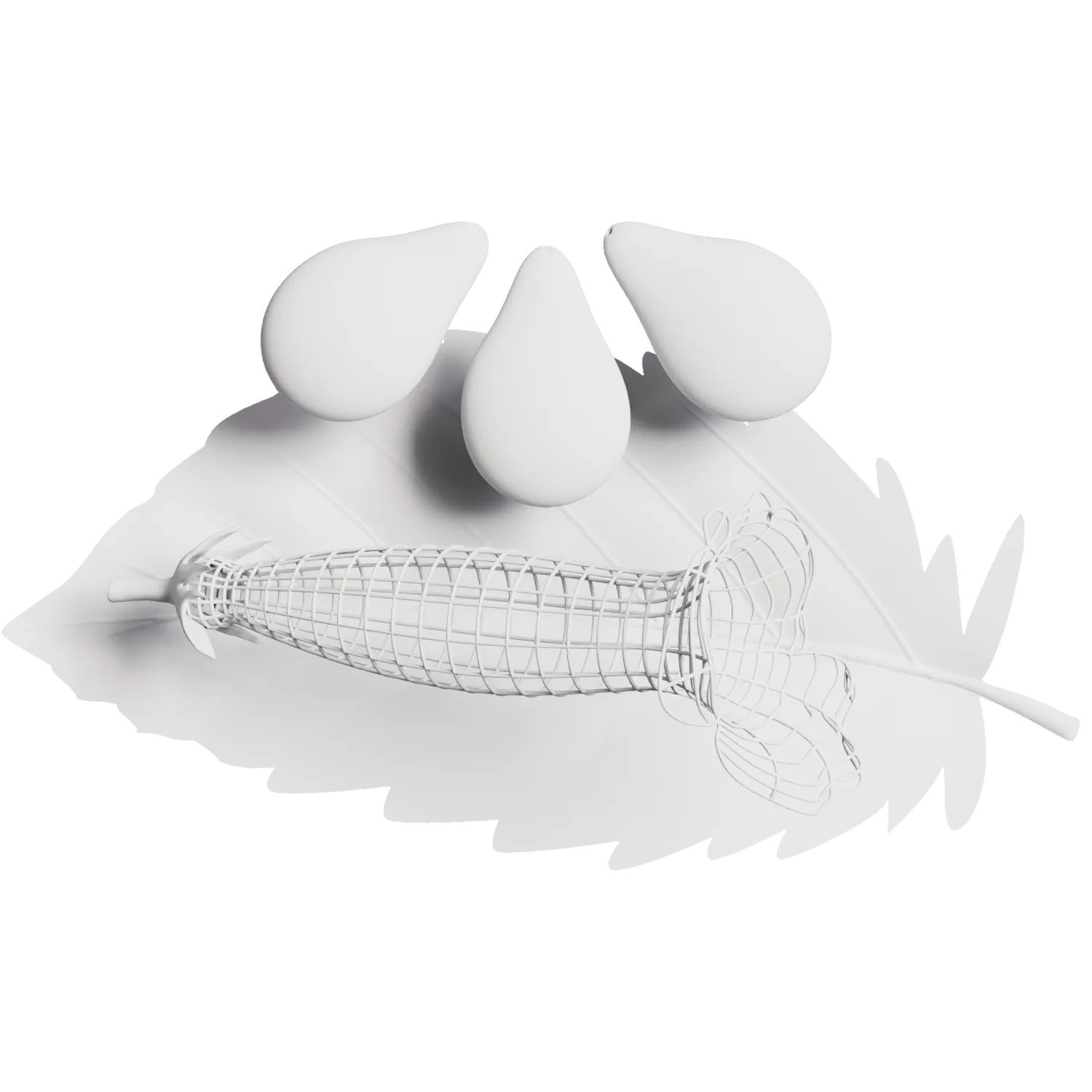 Flat render of MONKI BIO Tahini